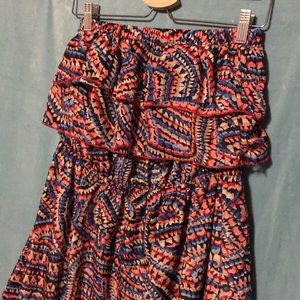 Cripple Creek - High Low Strapless Dress